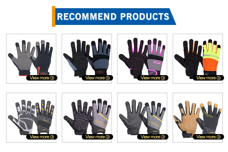 Prisafety Full Grain Goatskin Leather Hard Working Gloves Hand Gloves Biker Motorcycle Mechanic Safety Gloves