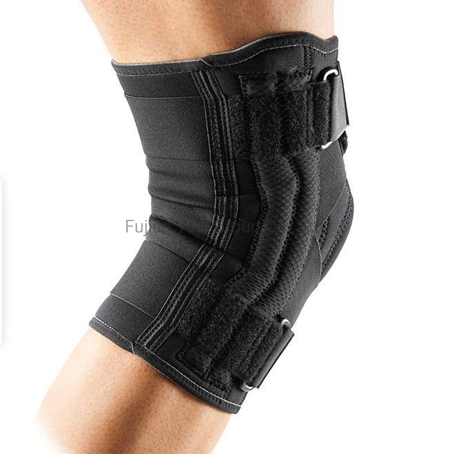 Neoprene Knee Support Open Patella Hinged Knee Brace Stabilizer Joint Support Knee Pads