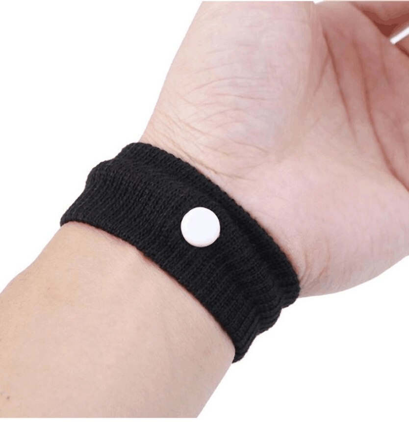 Flexible Polyester Wrist Brace for Prevention Carsickness to Protection of Wrist