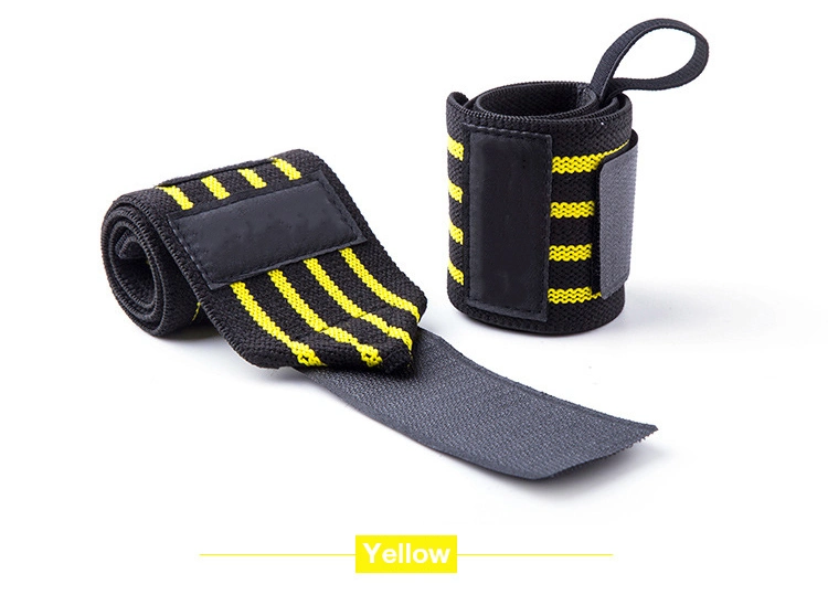 Sports Wristband Brace Bandage Gym Weightlifting Strap Custom Logo Wrist Wraps