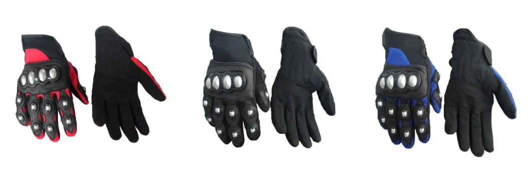 High Quality Protective Black PRO Biker Motorcycle Gloves