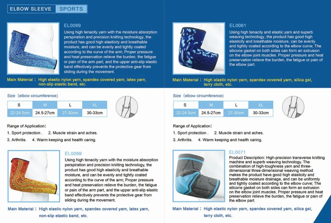 Graphene Tennis Compression Breathable Elbow Support