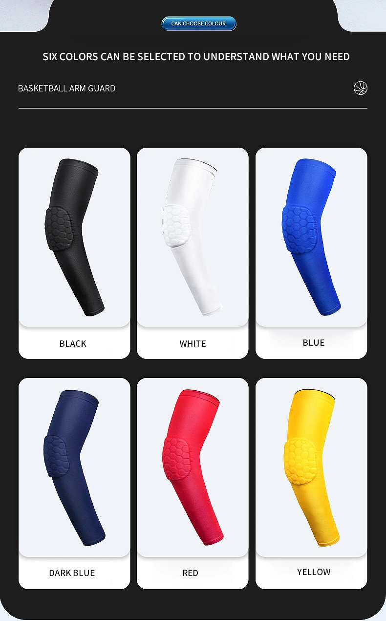 Multicolor Outdoor Exercise Safety Easy to Wear Elbow Brace Pads Sleeve