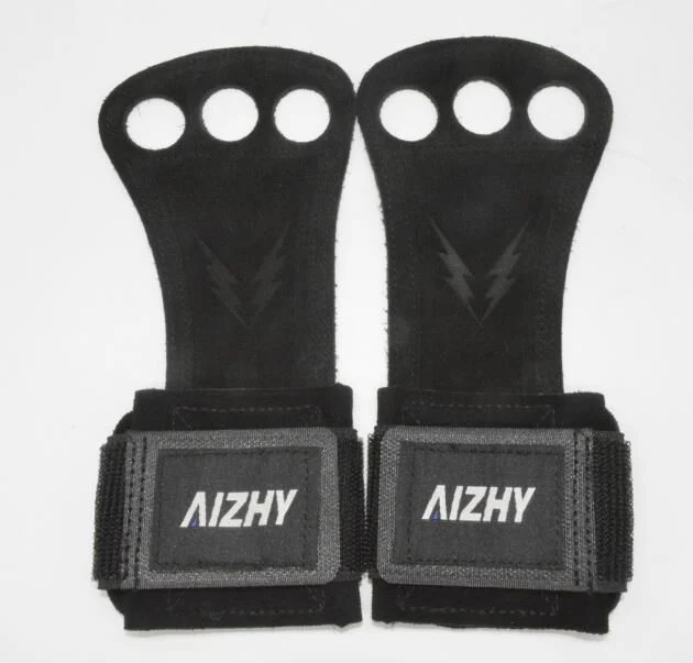 Gym Sports Gloves Workout Hand Grips Leather Hand Protector